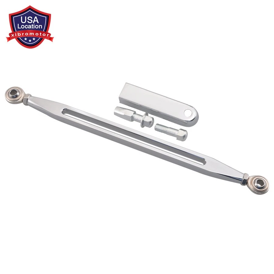 Enlace de cambio de marchas cromado para Harley Electra Street Glide Fat Boy Foto 1 de 4