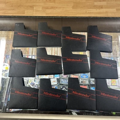 Lote de 12 fundas antipolvo NES OEM, para cartuchos de videojuegos Nintendo Foto 1 de 2