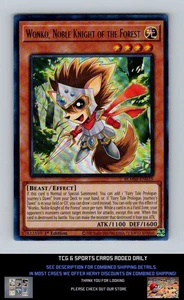 BOL: Monster Mayhem Yugioh #BLMM-EN035 Wonko, Noble Knight of the Forest NM+ - Picture 1 of 1