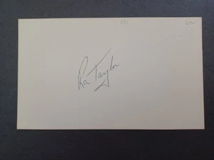 Ron Taylor Signed Index Card - Indians, Cardinals, Astros, Mets, Padres - Picture 1 of 1