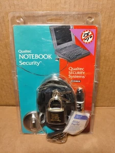Qualtec Notebook Security System Kit # 06414 Cable Lock Key Lock - Picture 1 of 2