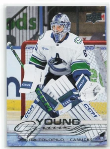 2025-26 Upper Deck Series 1 Nikita Tolopilo #221 Vancouver Canucks Young Guns - Picture 1 of 2