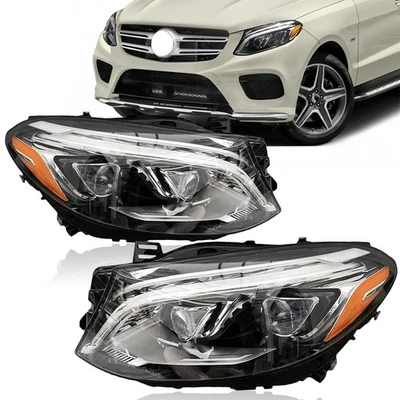 Driver / Passenger Side Headlight For Mercedes Benz GLE350 W166 2016-2019 LED Foto 1 de 4