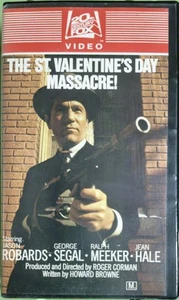 The St Valentines Day Massacre Rare Ex Rental Vhs 1977 Watched Works Great. - Bild 1 von 13