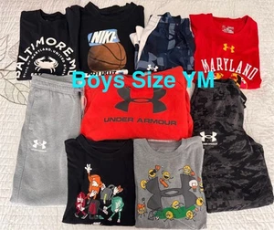 Boys Size Medium Under Armour & Nike Clothing Lot - Picture 1 of 6