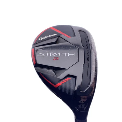 Used TaylorMade Stealth 2 4 Hybrid / 22 Degrees / Stiff Flex - Image 1 of 4