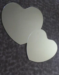 Mirrors: 2 x Heart shape: Brand new in box - Picture 1 of 1