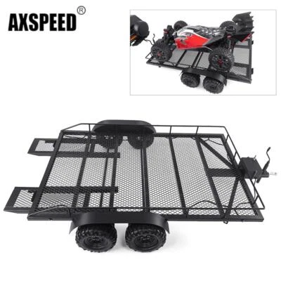 AXSPEED Trailer Anhänger Kit Passend für RC 1/8 1/10 Crawlers Autos Upgrades - Bild 1 von 4