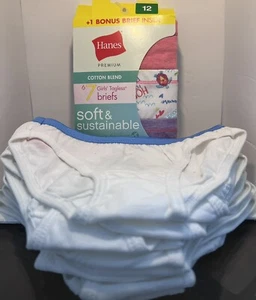 Hanes girls brief & Panties Size 12(lot Of 20pieces) - Picture 1 of 6