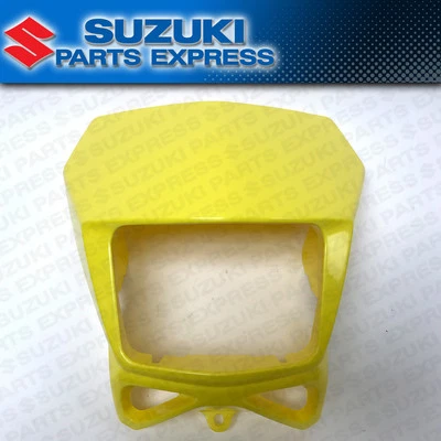 2002 - 2023 SUZUKI DR-Z DRZ 400S SM DR 200 650 OEM HEAD LIGHT COVER MASK YELLOW - Image 1 of 4