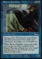 Raven Familiar X4 (Urza's Legacy) MTG (LP) *CCGHouse* Magic