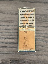 1935-36 Diamond Matchbooks Herman E. Clifton Detroit Tigers
