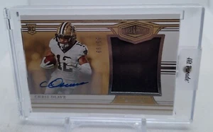 2022 Panini Chronicles Plates & Patches Chris Olave RC  Auto #03/99 #PP-CHO - Picture 1 of 4