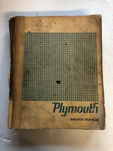 Original Passenger Car Service Manual Plymouth 1966 66 81-570-6450 - Picture 1 of 5