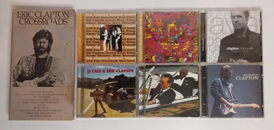Eric Clapton CD Collection: 6 Classic Albums & Crossroads Box Set (Cover Damage) - Image 1 of 4