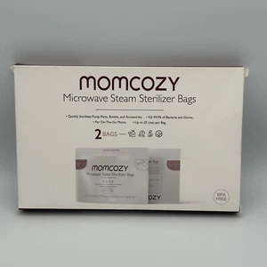 Momcozy Microwave Steam Sterilizer Bags - 2 bags included - Picture 1 of 8
