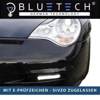 Porsche 911 LED Tagfahrleuchten R87 Modul E-Prüfzeichen 24SMD Tagfahrlicht TFL  - Bild 1 von 4
