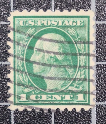 Scott 462 - 1 Cent Washington - Used - PF Cert Grade 90 - SCV - $40.00 - Image 1 of 3