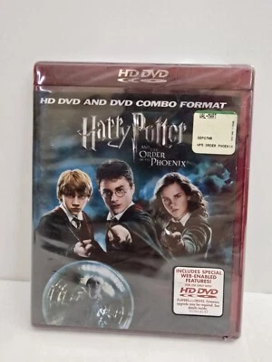 Warner Bros Harry Potter Order of the Phoenix HD DVD Combo 2007 New Sealed - Image 1 of 4