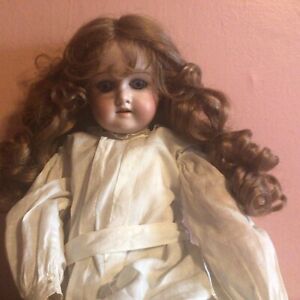 ANTIQUE Bisque Composite Doll  “FLORADORA” Germany M Or 4 Mark 20 in.