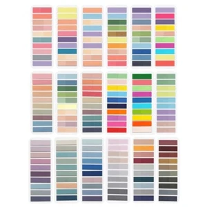 2800/3600Pcs Color Index Stickers Waterproof PET Index Labels Sticky Notes Flags - Picture 1 of 10