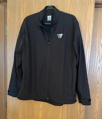 CHAQUETA CORTAVIENTOS CALLAWAY TALLA L NEGRA CREMALLERA COMPLETA SERIE METEOROLÓGICA FORRADA DE MALLA Foto 1 de 4