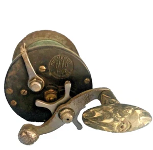 Vintage Angelrolle Salzwasser PFLUEGER OHIO 1978 Made in USA - Bild 1 von 12