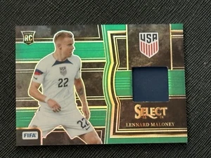 2023 Select Lennard Maloney SP Team USA Green Prizm Patch Card 1/5 1/1 - Bild 1 von 2
