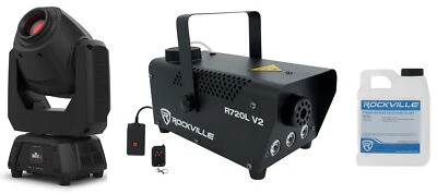 Chauvet DJ Intimidator Spot 260X DMX LED Moving Head Light w/RF Receiver+Fogger - Image 1 of 4