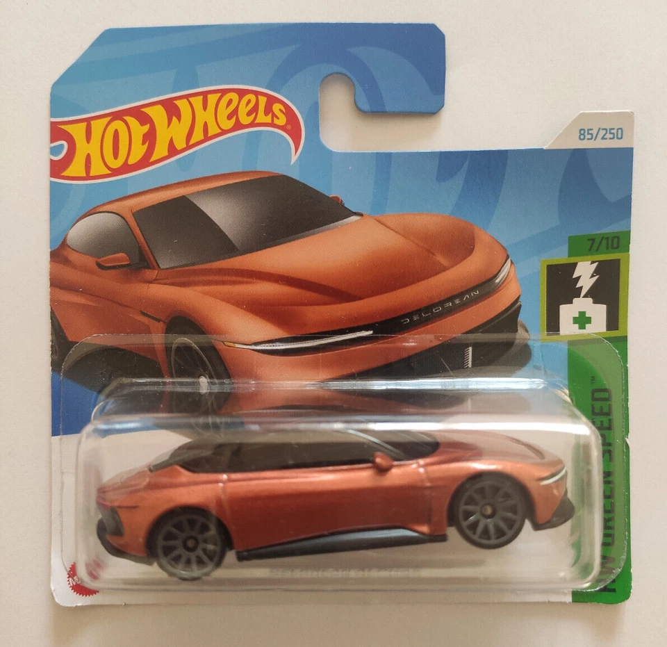 Hot Wheels Delorean Alpha5 85/250 HW Green Speed 7/10 Mattel 2024 - Immagine 1 di 1