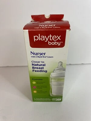 Playtex Drop-ins Botellas para Niños NaturaLatch Pezón Lento 4oz Nuevo en Caja 5 Forros NUEVO Foto 1 de 4