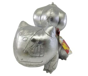 Pokemon Jazwares 25th Anniversary Bulbasaur 8 in. Silver Plush - Picture 1 of 12