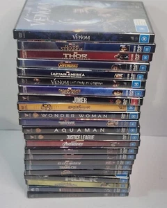 Superhero DVD Collection X23 Marvel DC Comics Avengers All Brand New & Sealed - Picture 1 of 13