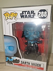 FUNKO POP Star Wars Darth Vader 288 Blitze Bobble-Head Wackelkopf IN PROTECTOR - Bild 1 von 4