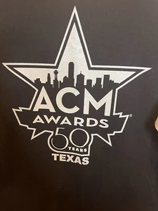 Camiseta 50th Years ACM Academy of Country Music Awards 2XL AT&T Texas - Imagen 1 de 6