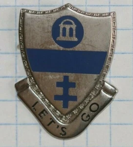 REGIMIENTO DE INFANTERÍA PLANEADOR DE DUI CREST LETS GO NORMANDY - Imagen 1 de 2