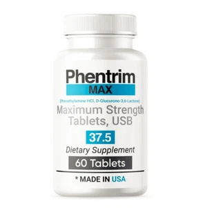 Phentrim Max 375 fast acting appetite suppressant diet pills - Picture 1 of 4
