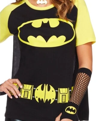 DC Comics Batman Batgirl Halloween Disfraz Babydoll Camiseta y Capa - Mediano #5347 Foto 1 de 4