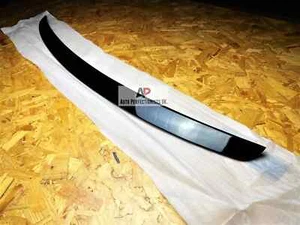 Audi A6 S6 RS6 C6 sedán negro brillante bota trasera alerón labial ala 2004-2011 - Imagen 1 de 10