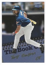 1998 Ultra - The Book On - TONY GWYNN #13 - HOF - Embossed