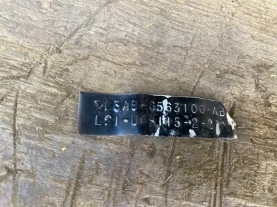 Ford Galaxie/LTD 1973 2 puertas techo rígido difícil de encontrar blanco conjunto de asientos traseros - buen usado Foto 1 de 4