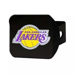 Fanmats NBA Los Angeles Lakers 3D colore su nero metallo gancio cover - Foto 1 di 1