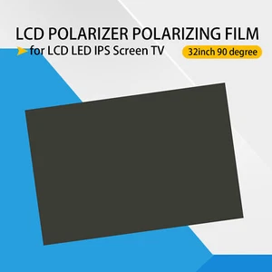 New 32inch 90 degree LCD Polarizer Polarizing Film For LCD LED IPS Screen TV - Picture 1 of 14