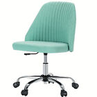 Home Office Desk Chair,small Cute Modern Vanity Swivel Task Chairs With Wheels,