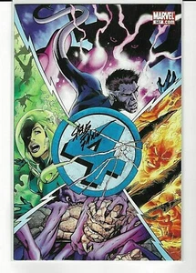 FANTASTIC FOUR  587  2011  NEAR MINT   SIGNED  STEVE EPTING  FREE SHIPPING - Picture 1 of 2