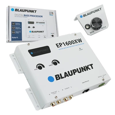 BLAUPUNKT CAR AUDIO DIGITAL BASS RECONSTRUCTION EPICENTER PROCESSOR WHITE