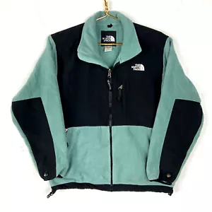 Giacca maglione pile vintage The North Face Denali donna media verde menta usa - Foto 1 di 3