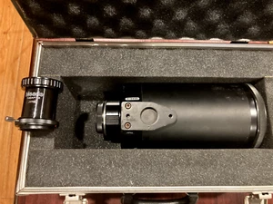 Meade Schmidt Cassegrain F/10 F=1000 D=102mm Lens w/ Original Case and Adapter - Picture 1 of 9
