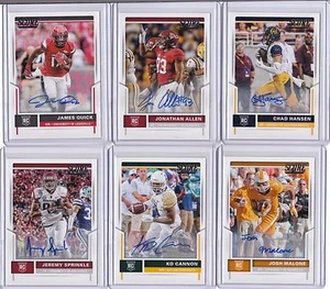 2017 Score Football Rookie Autogramm Auto #366 Josh Malone - Tennessee - Bild 1 von 1