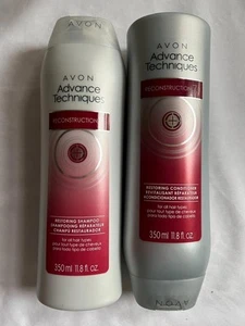 AVON ADVANCED TECHNIQUES RECONSTRUCTION SHAMPOO & CONDITIONER 11.8 oz - NEW - Picture 1 of 1